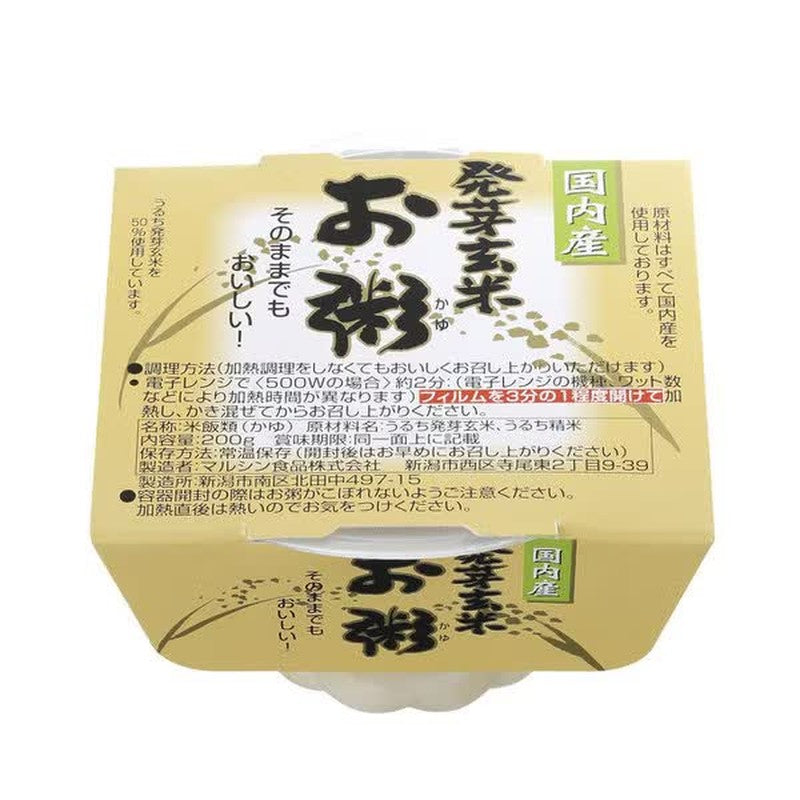 Marushin Foods Germinated Brown Rice Porridge 200g 1 개