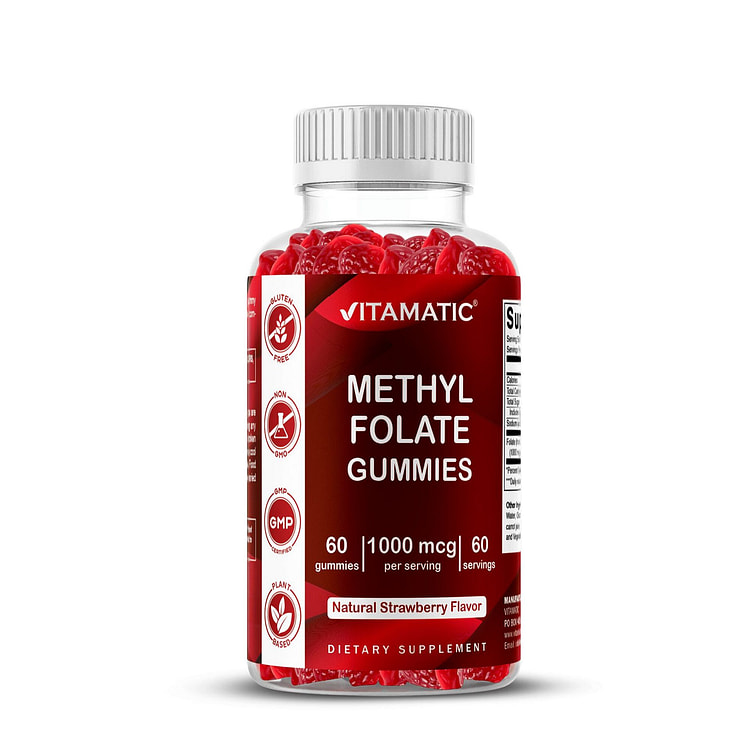 Methylfolate 1000 mcg 60 Gummies 1 each