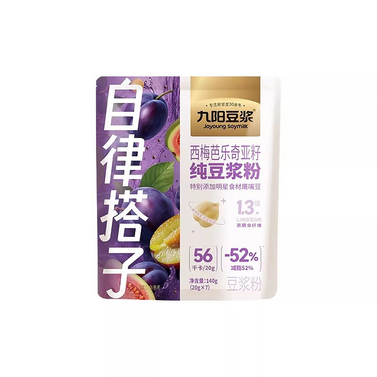 西梅芭乐奇亚籽纯豆浆粉140g 140 克