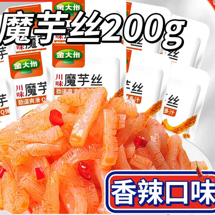 金大州魔芋丝香辣口味 200g*1袋装
