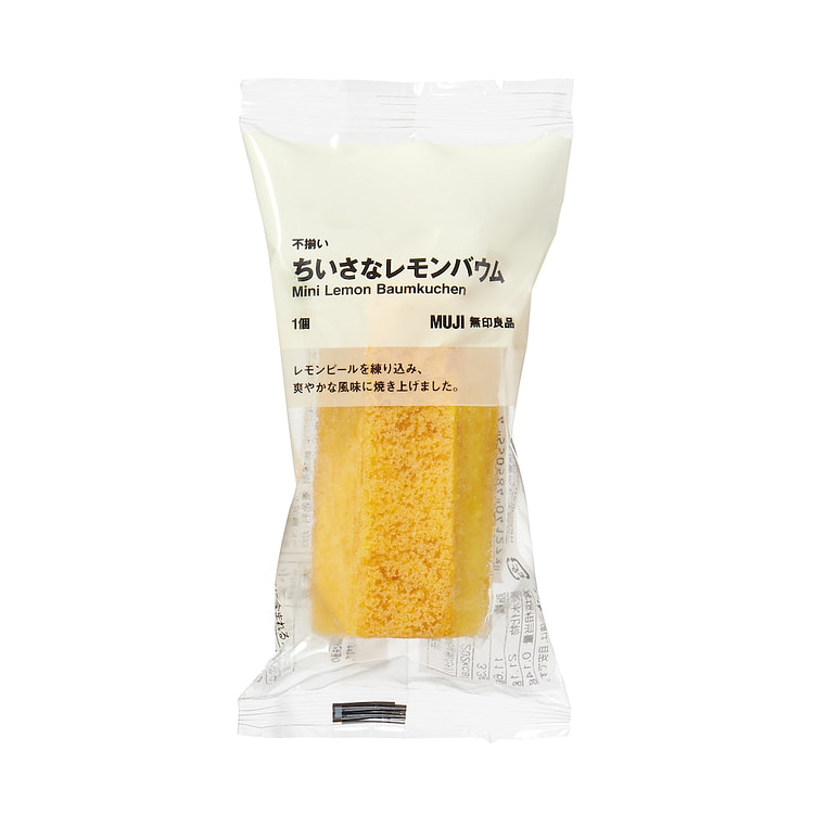 Muji Mini Lemon Baumkuchen 1pc 1 each