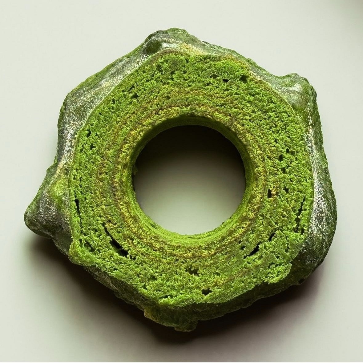 「日本直送」老舗茶の環・抹茶 宇治抹茶の切り株バウム <1個> 1 箱