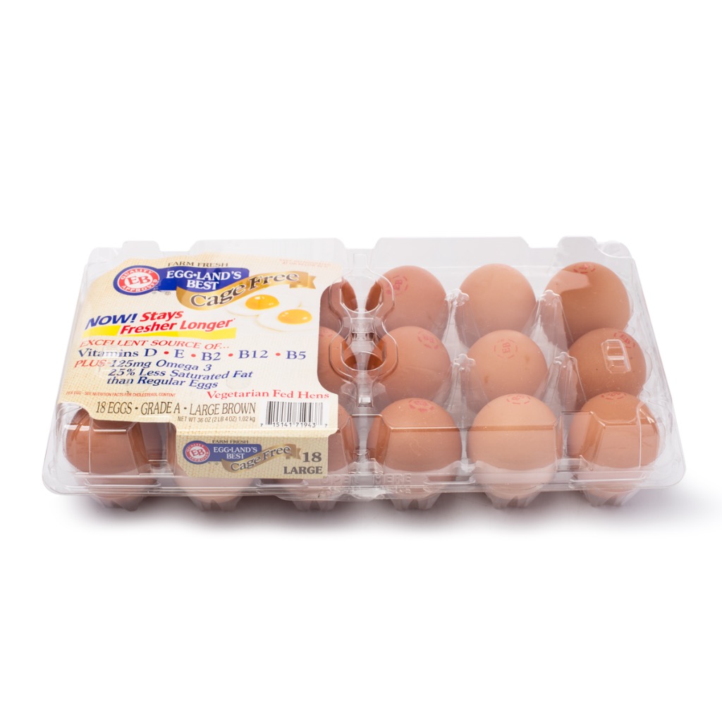 Eggland's ブラン卵 玉子 18個入 - Weee!