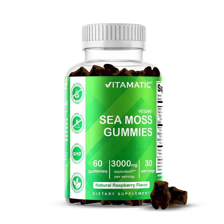 Irish Sea Moss - 60 Vegan Gummies