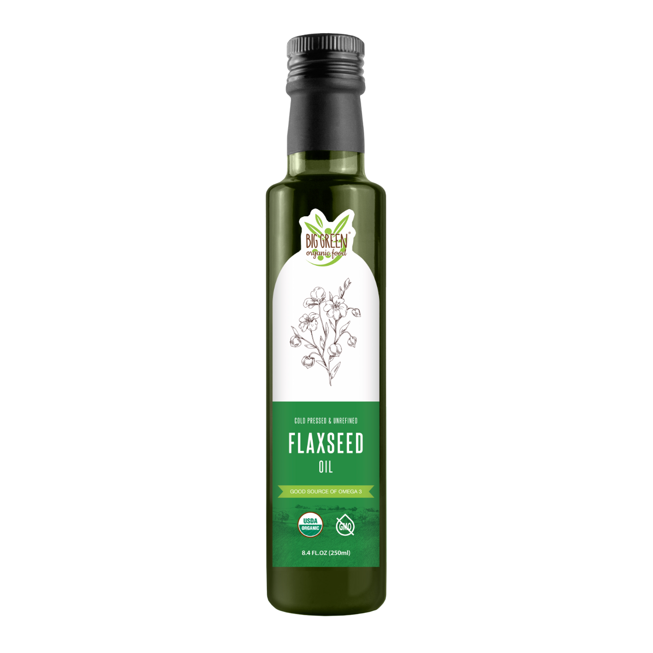 Organic Flaxseed Oil 8.4 fl.oz