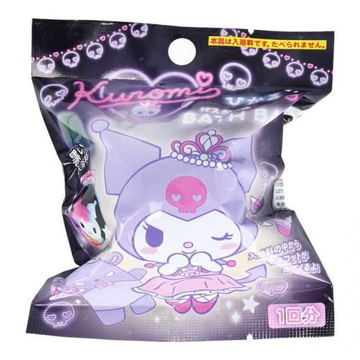 Santan Kuromi Luminous Bath Ball 1pc 75 g