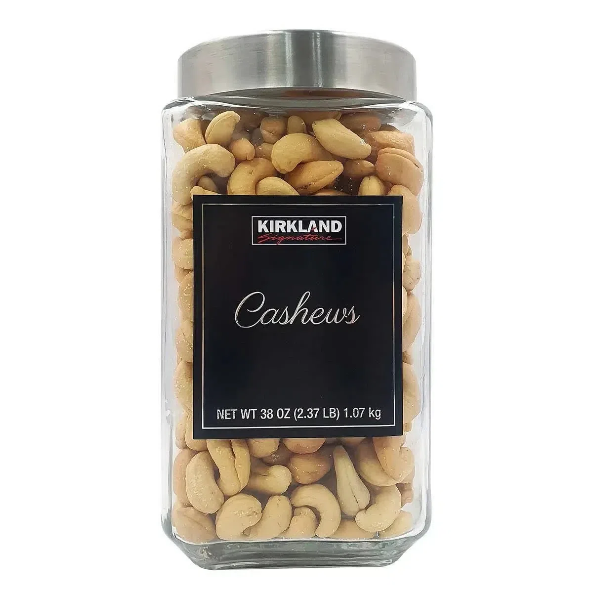 Kirkland Signature Cashews 38 Ounce Jar 1 each