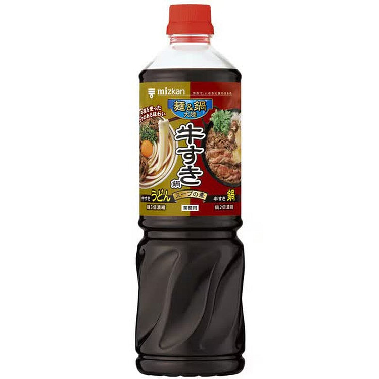 Mitsukan Noodle & Nabe Beef Sukiyaki Soup 1190g 1 each