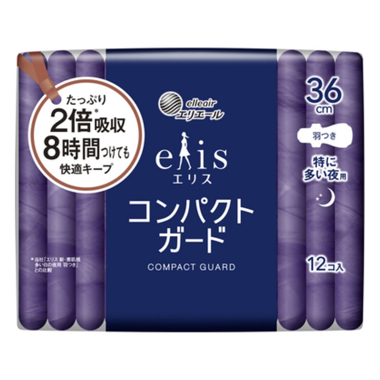 ELIS Double Absorption Thin Pads 36cm,12 pcs