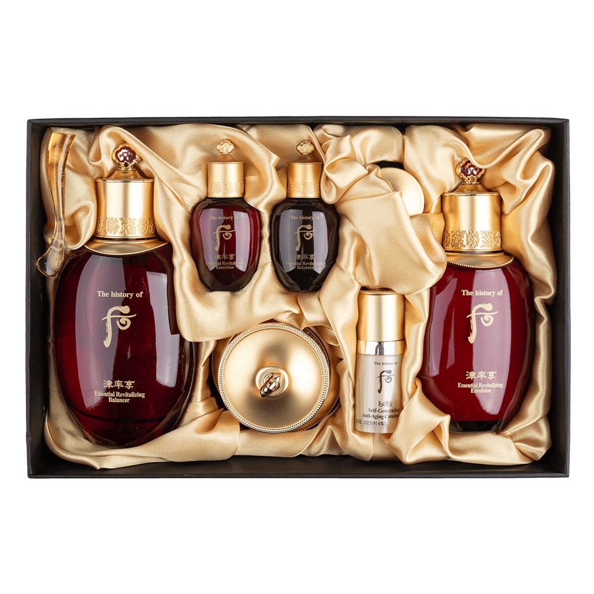 ジンユルヒャン7点セットTHE WHOO韓国化粧品 Get THE WHOO Jinyulhyang Anti-Aging Luxury Set - 7ea 1 each
