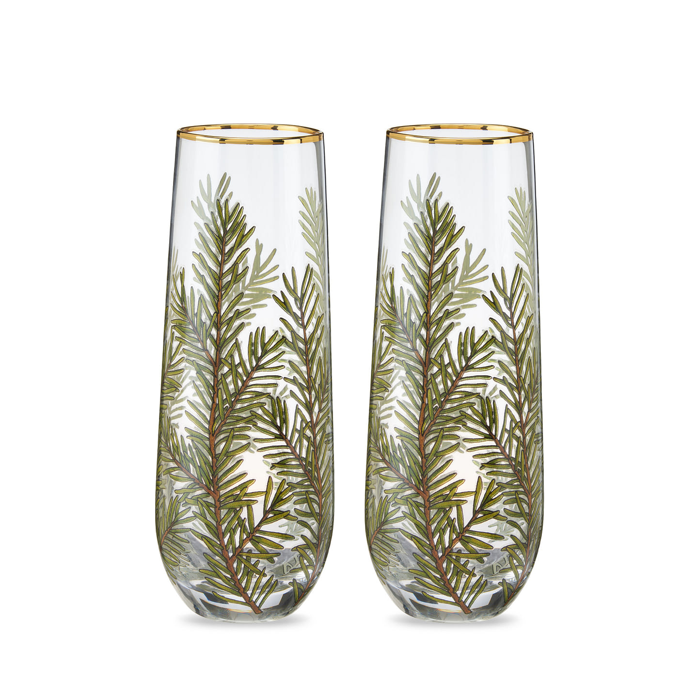 Woodland Stemless Champagne Flute by Twine Living® (Set of 2) 2 each