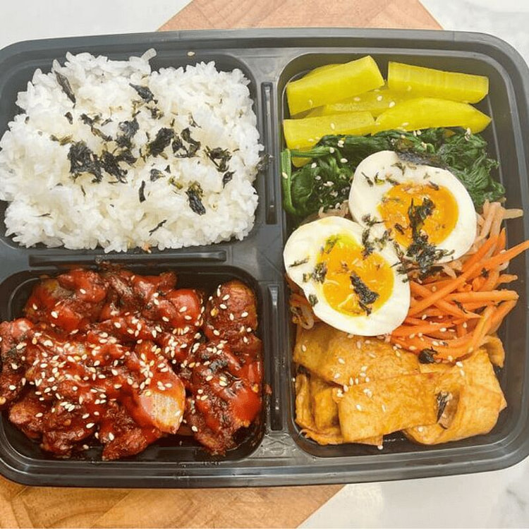 Korean Style Spicy Pork Combo 1 each