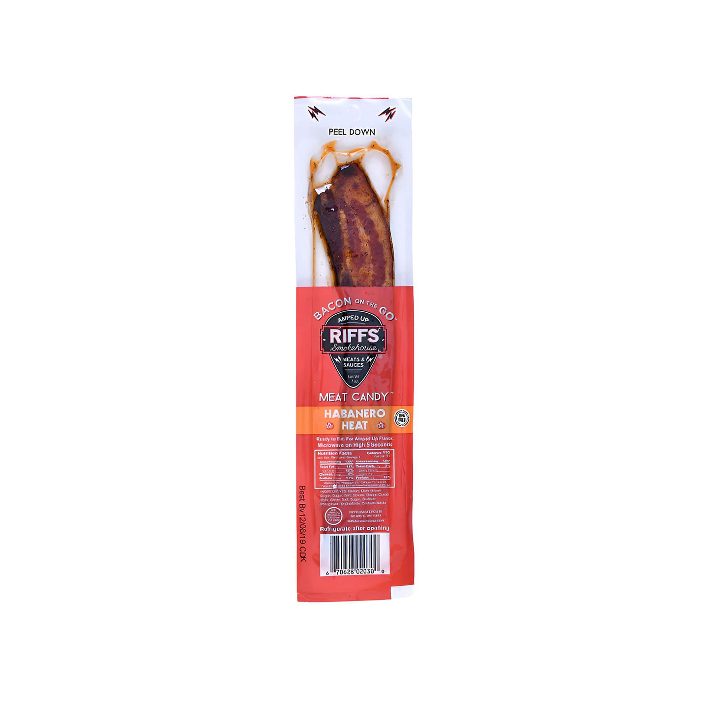 Riff’s Bacon On The Go Habanero Heat (USA) 1 each