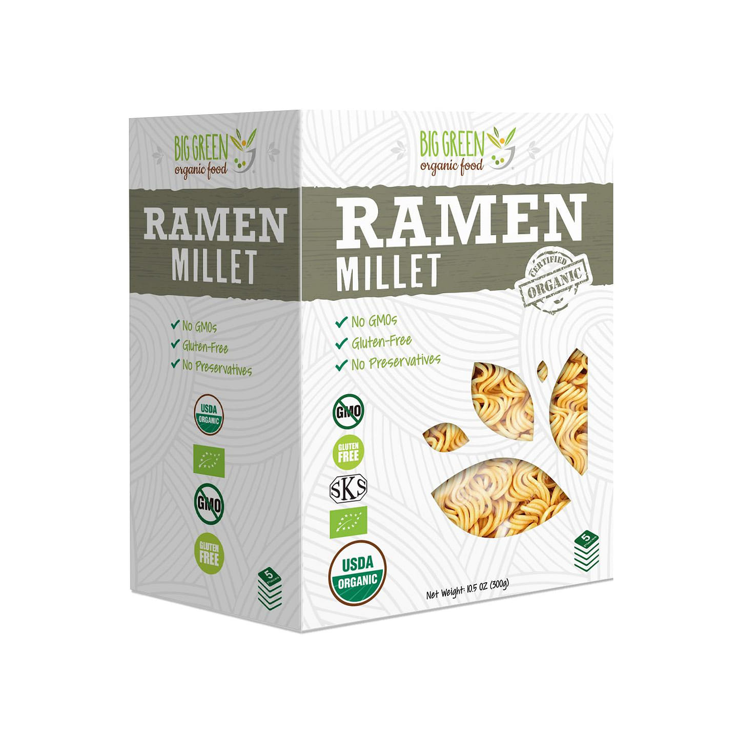 New Concept Organic Millet Ramen 10.5 온스