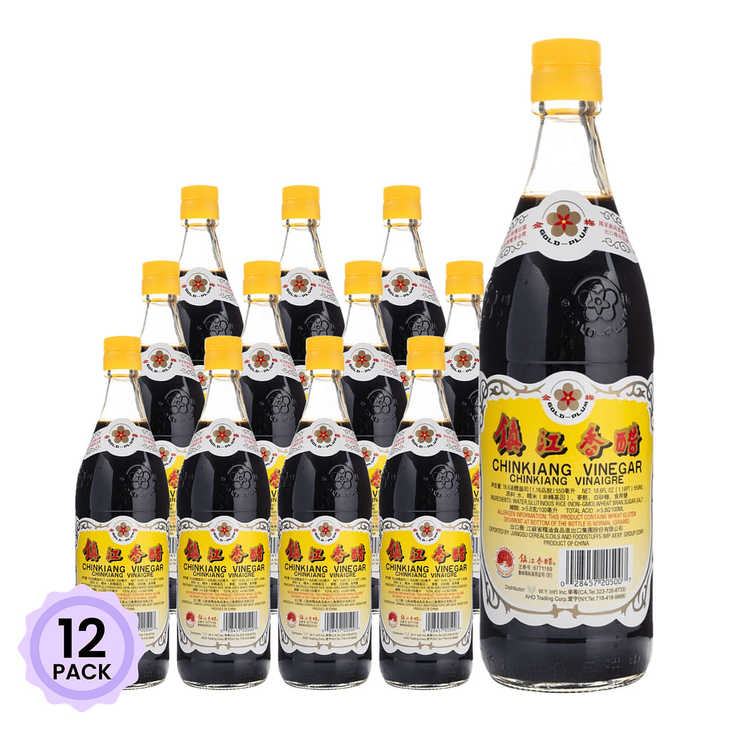 Gold-Plum Chinkiang Vinegar 550 ml*12 pack