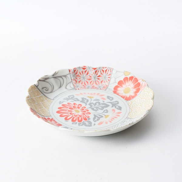 Chợ gốm Mino Ware: Đĩa Mino Shobana 5.0 inch