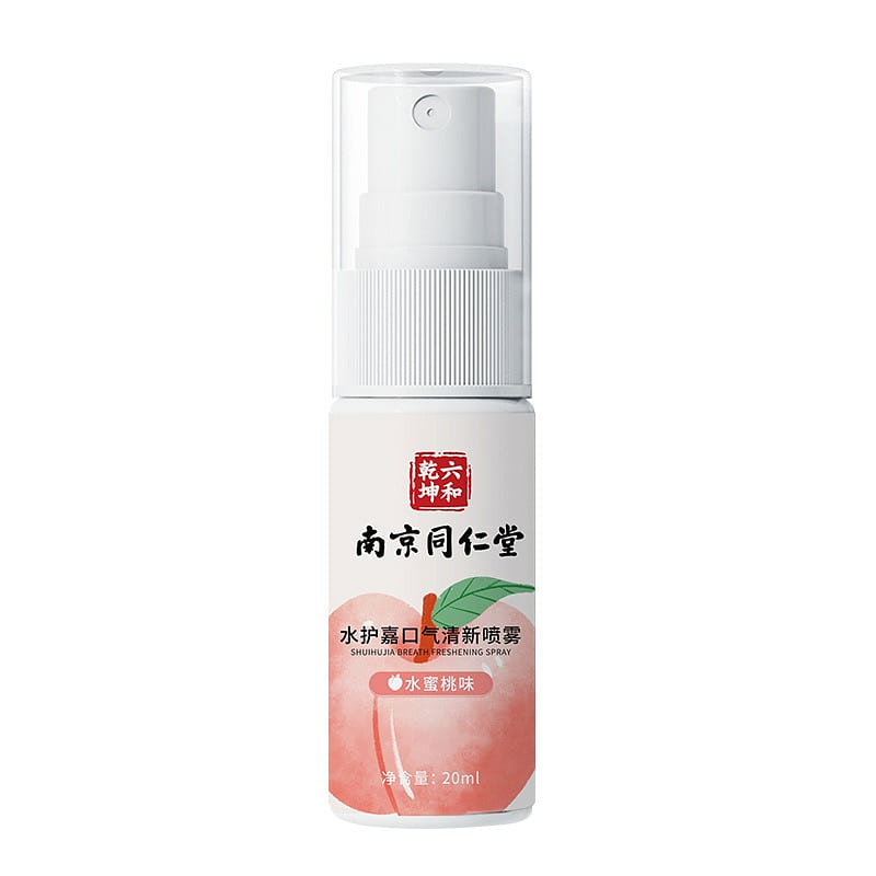 Probiotic Mouth Spray Breath Freshener Long Lasting Mouth Spray Peach 20ml 20 ml