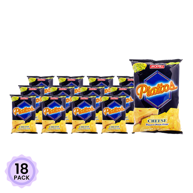 JACK 'n JILL Piattos Cheese Value Pack 212 그램*18 팩