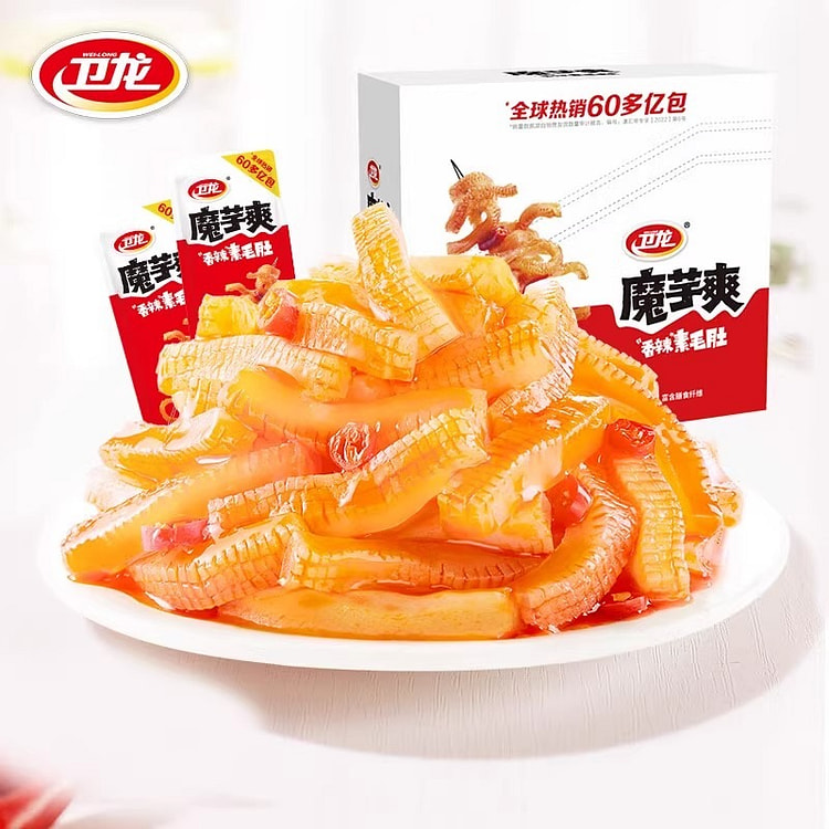 Weilong Spicy Konjac Snacks 300g