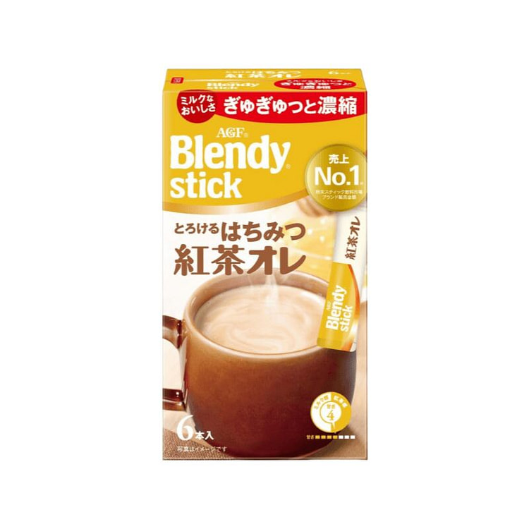 Honey Black Tea Latte 6 Pack 1 box