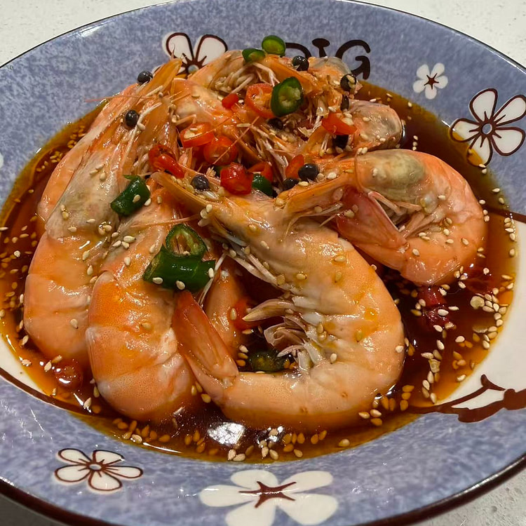 Spicy Braised Shrimp 550 g