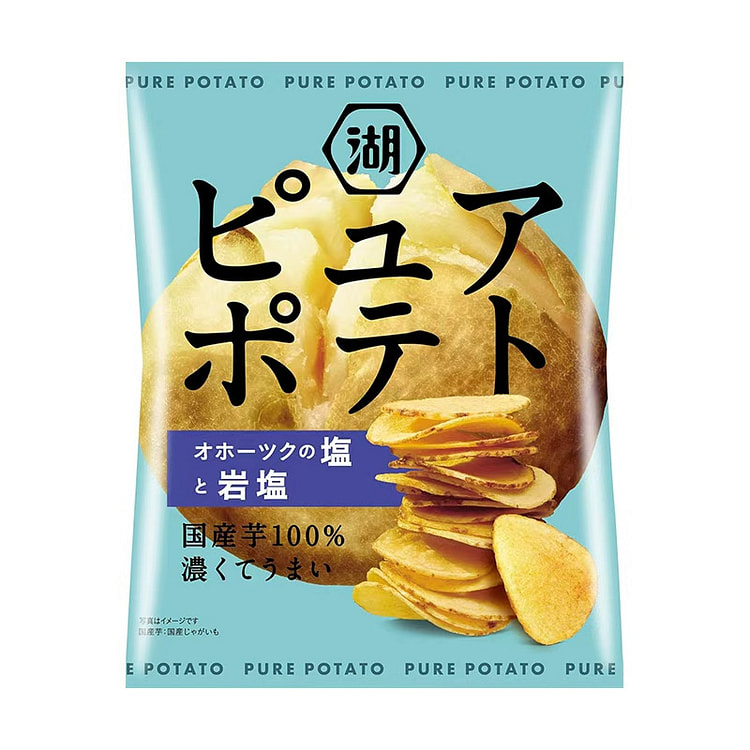 KOIKEYPurePotatoThickCutOkhotskSalt&RockSalFlavor