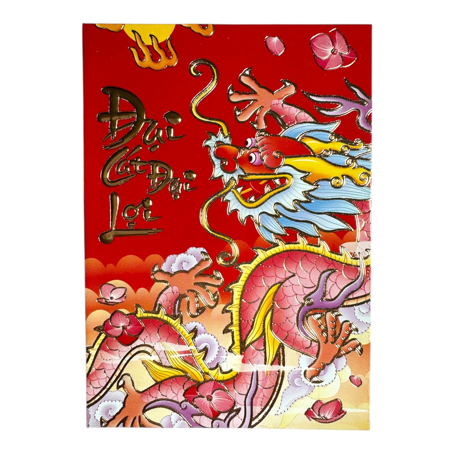 Red Envelopes Bao Li Xi Tet (Dai Cat Dai Loi) set 1 each*6 counts