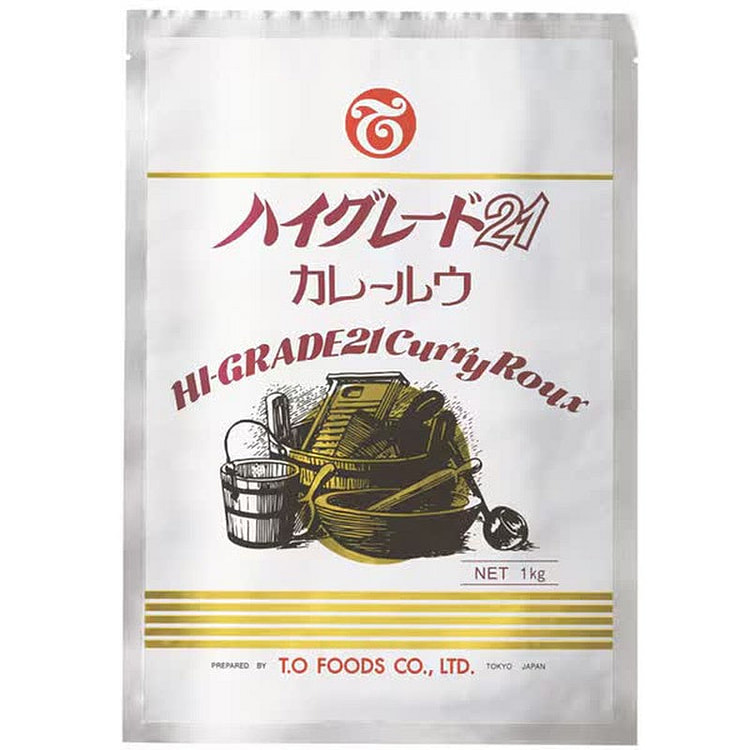 Teoh Foods High Grade 21 Curry Roux 1kg