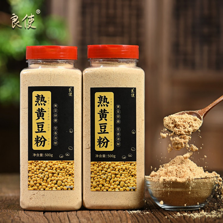 熟黄豆粉 糯米糍粑驴打滚专用 即食熟纯黄豆粉1罐