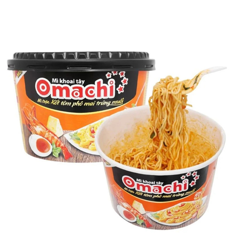 虾芝士咸蛋酱面 OMACHI