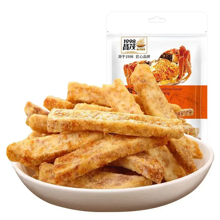 昌茂海南特产芋头条蟹黄味非油炸香脆原切零食60g 60 克