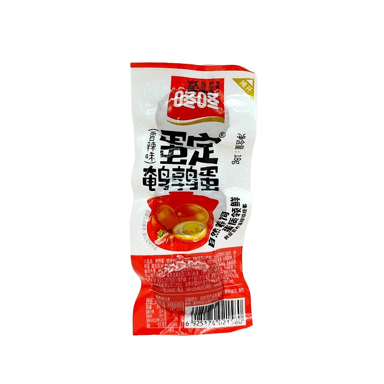 Dongdong Spicy Flavor Quail Eggs 18 g