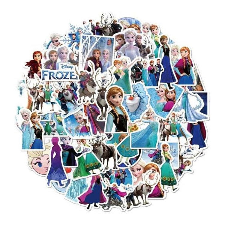 Frozen Cute Waterproof Stickers 50-Pack 1 count