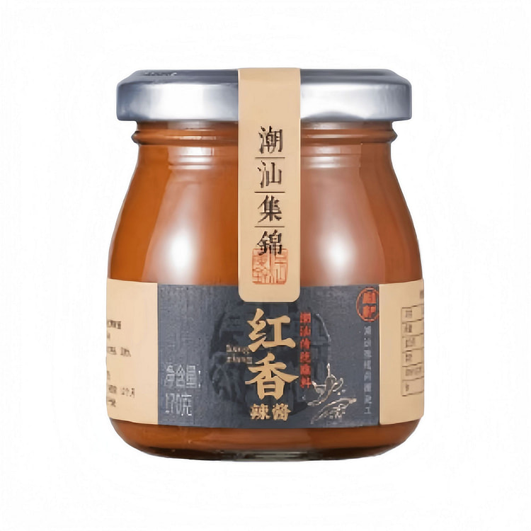 潮汕集锦 红香辣酱 170g*1瓶 170 克