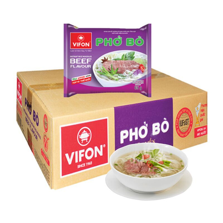 Vifon牛肉河粉组合装（袋装）1箱