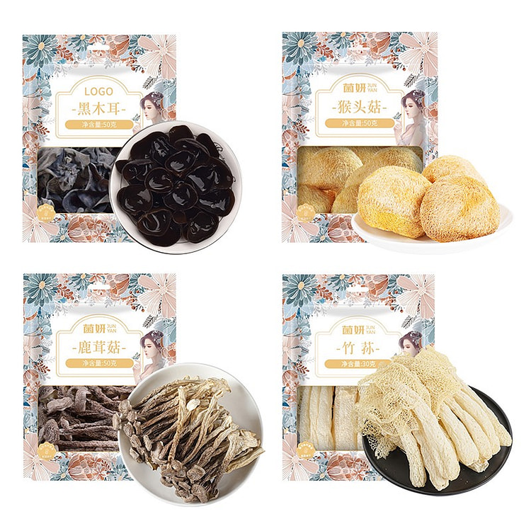 火锅之王 火锅绝绝子 鹿茸菇+黑木耳+竹荪+猴头菇 180 克