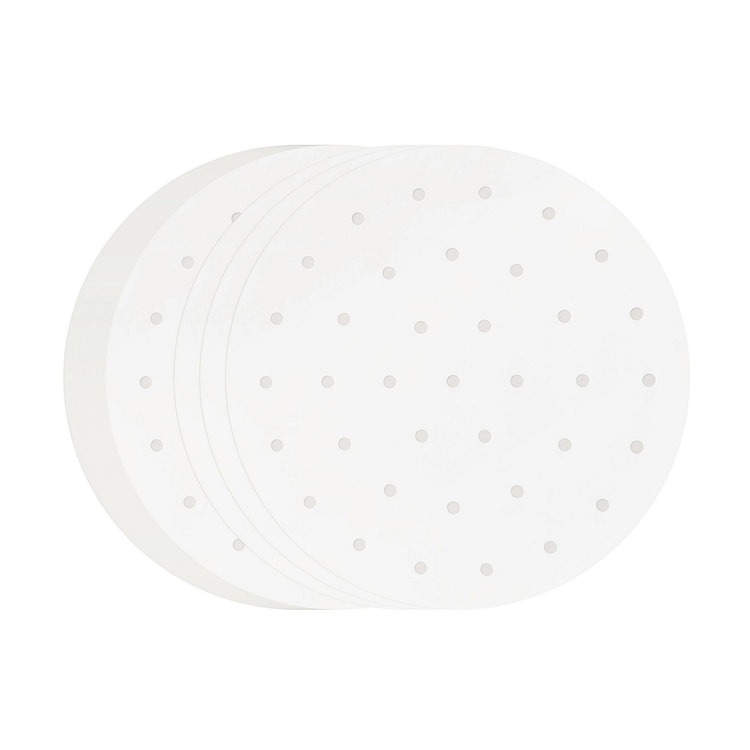 50 PCS 10 Inches Bamboo Steamer Liner