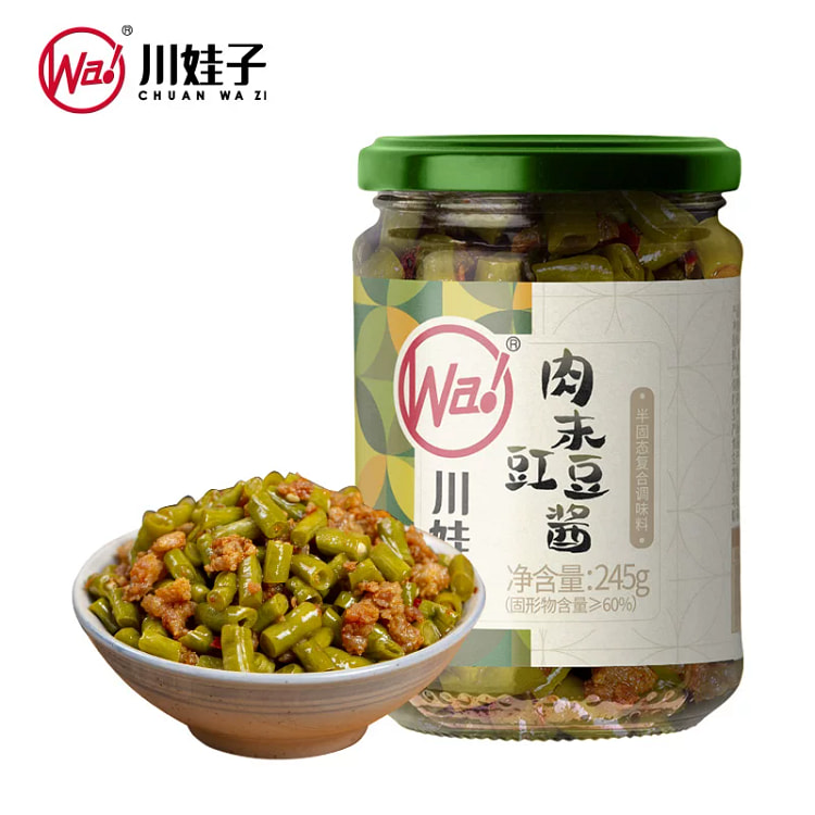 川娃子肉末豇豆酱245g*1罐 245 克