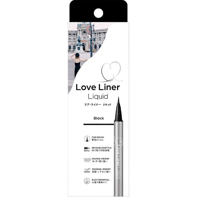 MSH Love Liner Liquid Waterproof Eyeliner - Black 1 each