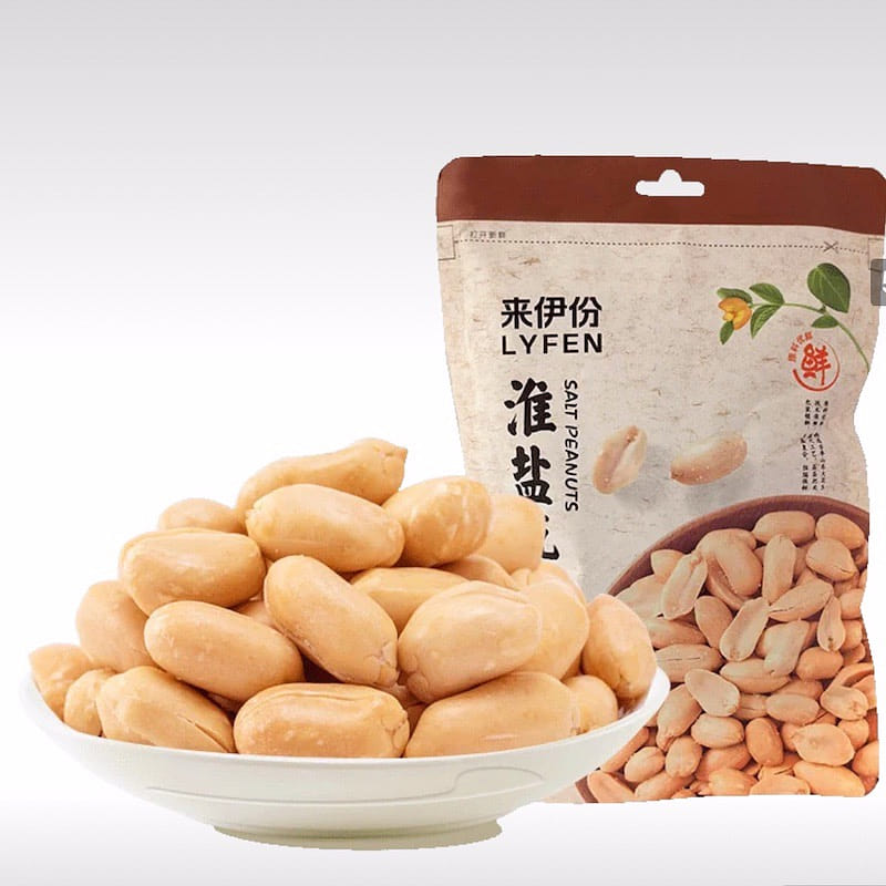 Laiyifen Peanuts with Huaiyan Salt Snacks Drinking Dishes 130 g