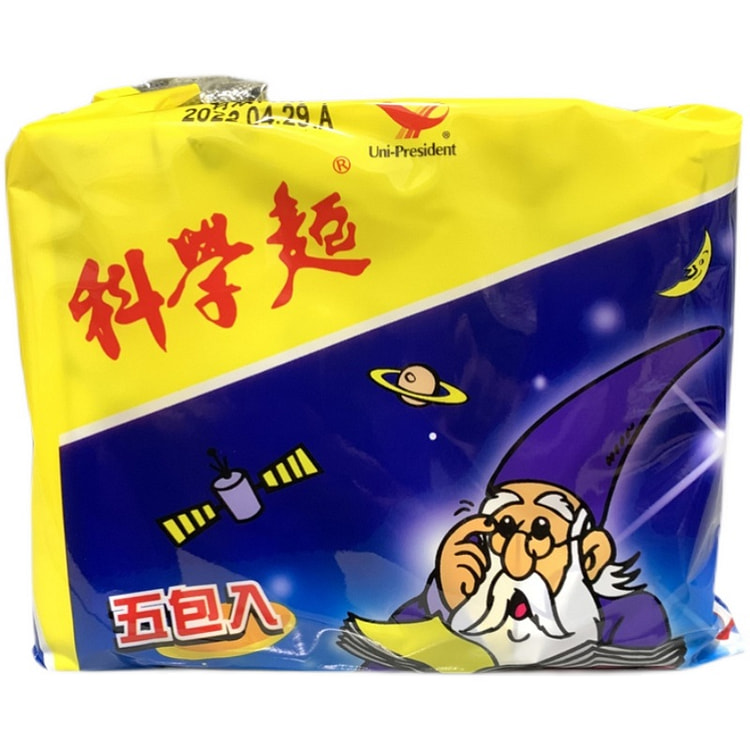 统一科学面干吃面干脆面40g*5袋 200 克