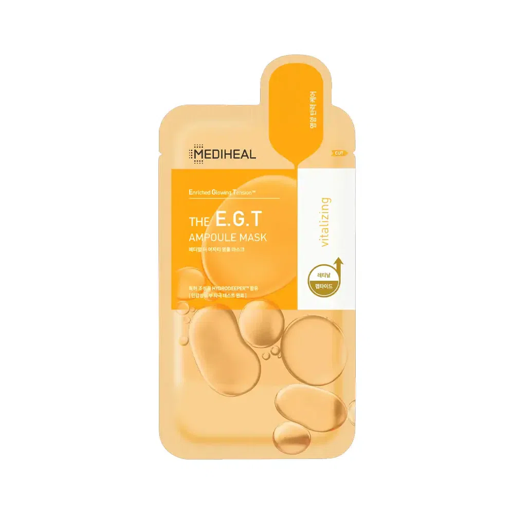 Mediheal The E.G.T Nourishing Ampoule Mask 10pcs 1 box