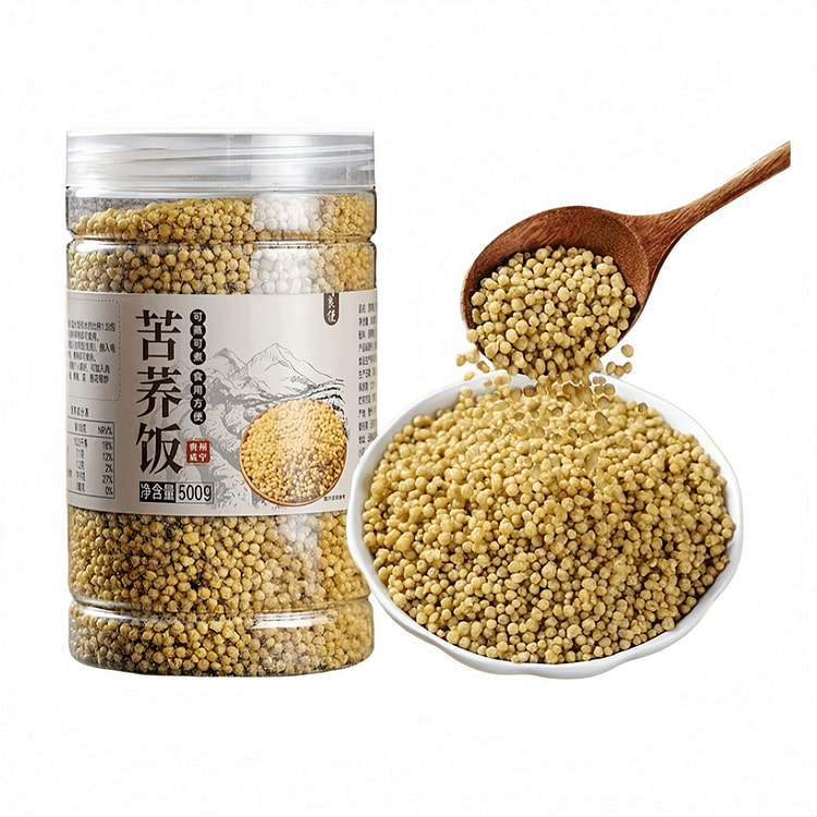 良使 贵州粗粮苦荞米煮饭煮粥纯杂粮 500g*1瓶 500 克