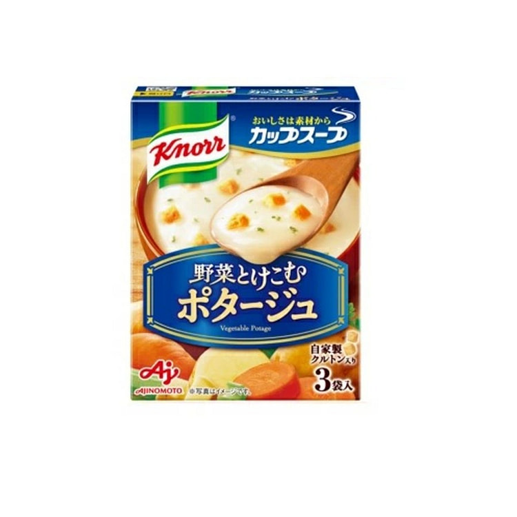 味の素 クノール カップスープ ポタージュ (3袋入) インスタントスープ