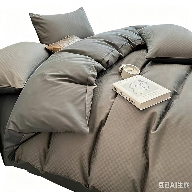 Light Luxury Pure Cotton Bedding Set (200*230 Matt 1 each