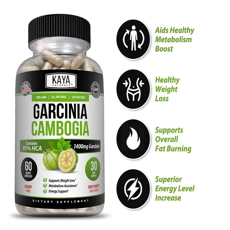 Garcinia Cambogia Extract, Premium Fat Burning 60 count