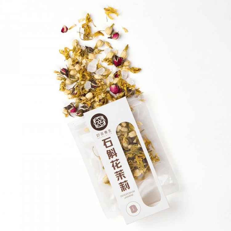 香港 好茶養生石斛花茉莉茶11g 歐盟認證