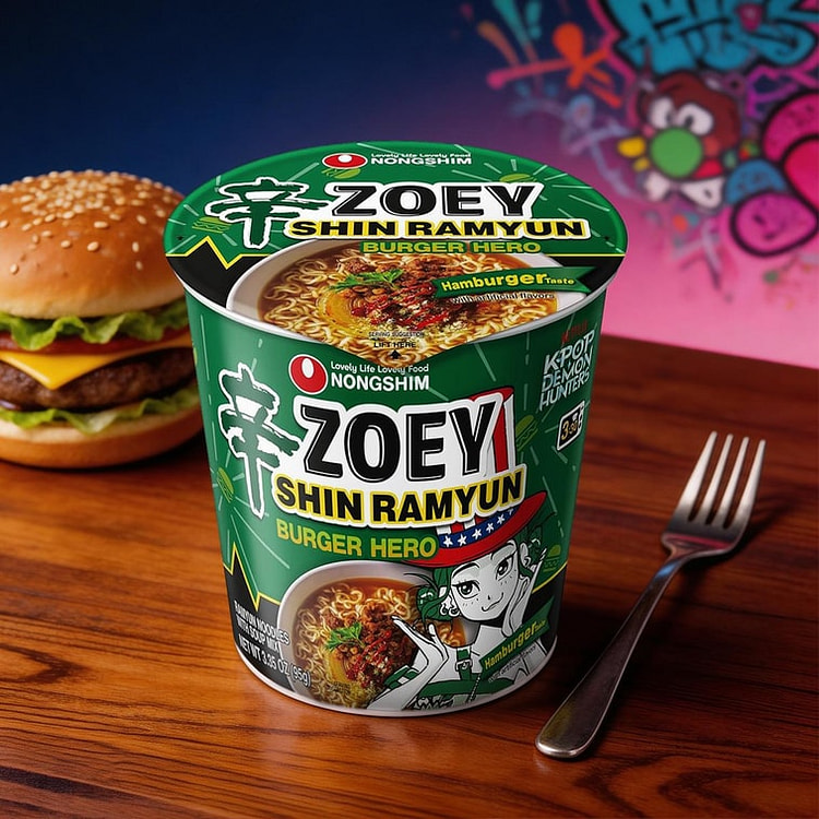 Nongshim KPop Shin Ramen Burger - 95g 95 g