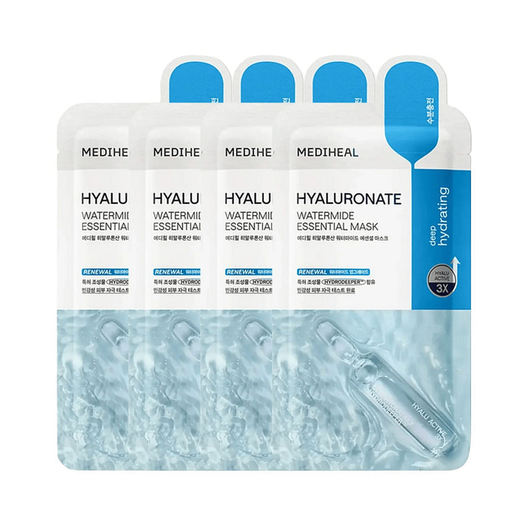 Mediheal 透明质酸水润精华面膜 4 个