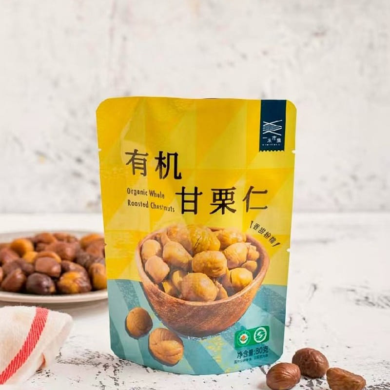 Yi Mi Shi Ji Organic chestnut kernel 80g*2 bags 160 g